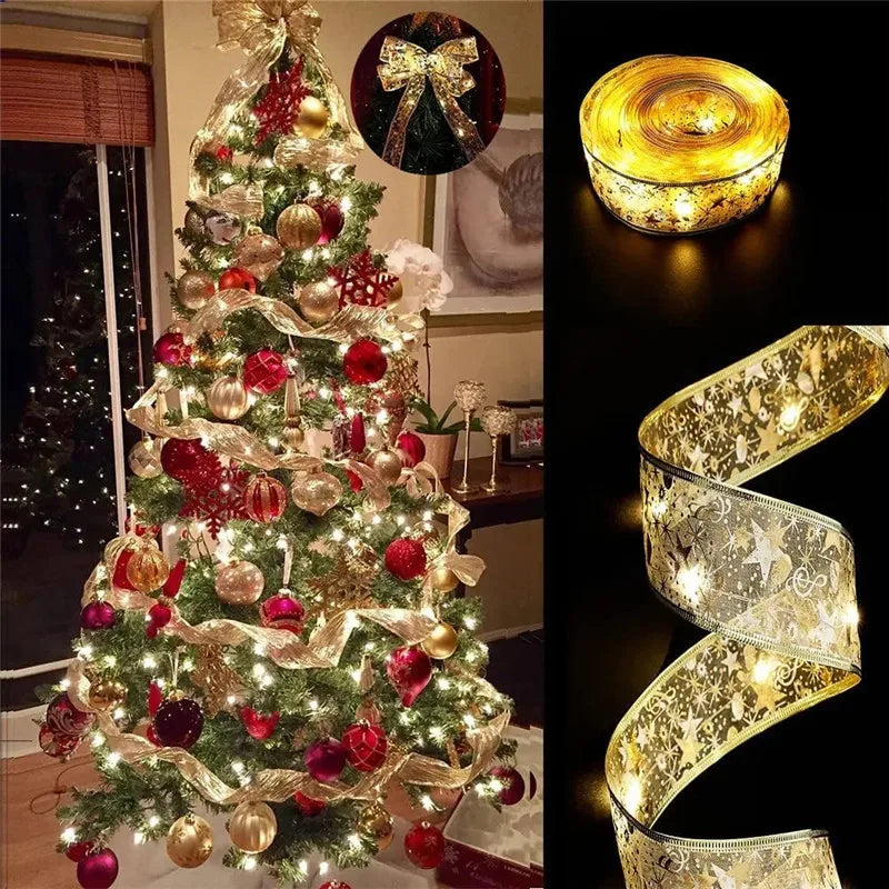 Fitas Mágicas de Natal: Luzes LED para Decoração, tendência 2024.