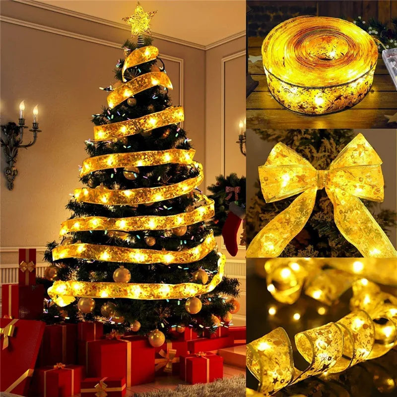 Fitas Mágicas de Natal: Luzes LED para Decoração, tendência 2024.