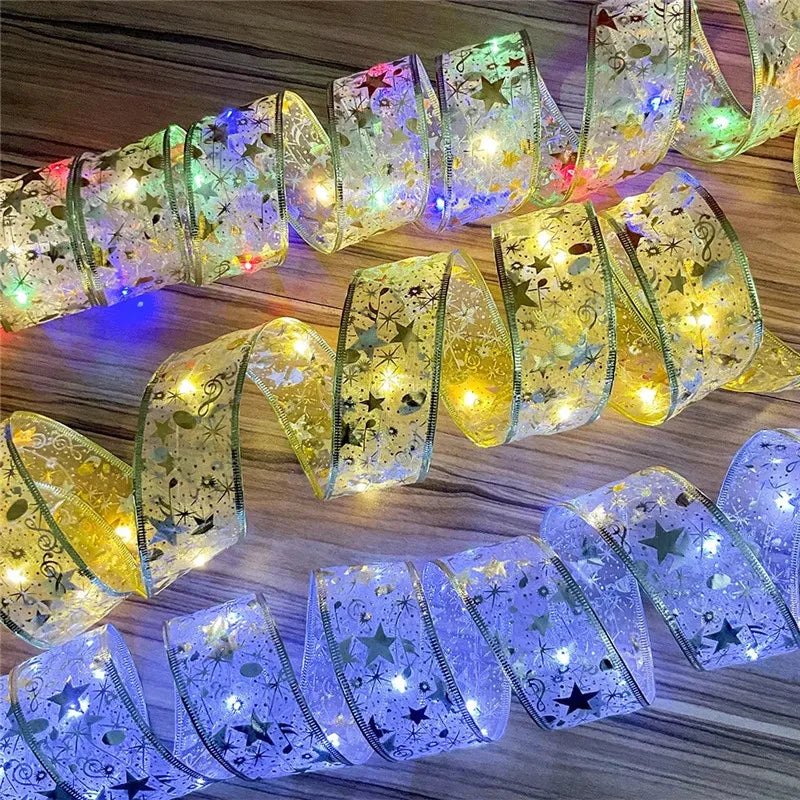 Fitas Mágicas de Natal: Luzes LED para Decoração, tendência 2024.